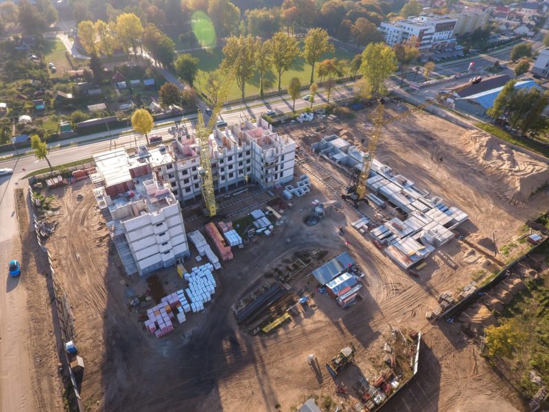Tabortowskiego 1 i 3, Grajewo - październik 2018