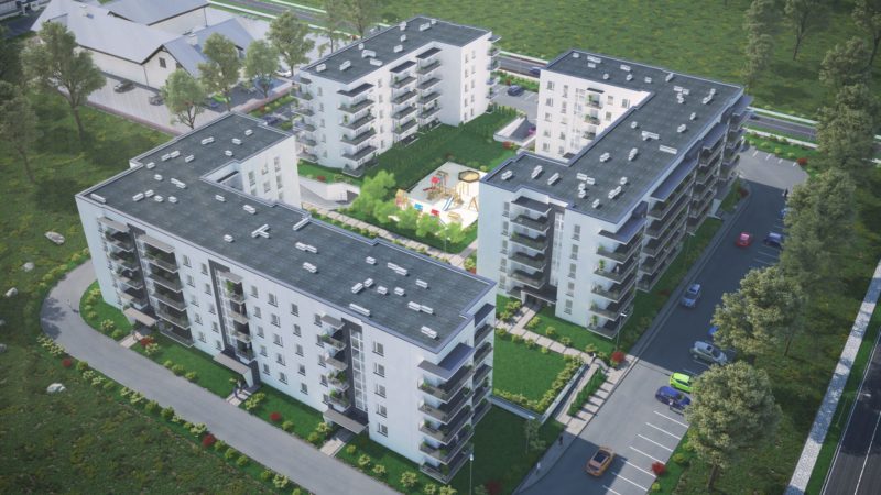 BUDYNKI WIELORODZINNE PRZY ULICY TABORTOWSKIEGO 1, 5 I 3 W GRAJEWIE