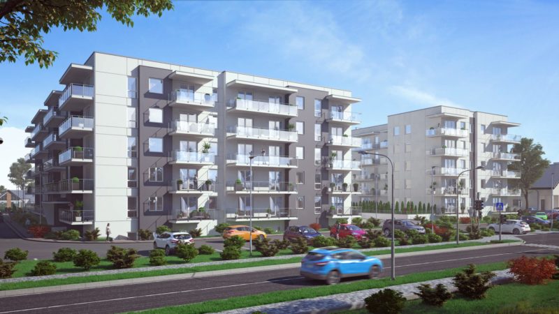 BUDYNKI WIELORODZINNE PRZY ULICY TABORTOWSKIEGO 1 I 5 W GRAJEWIE