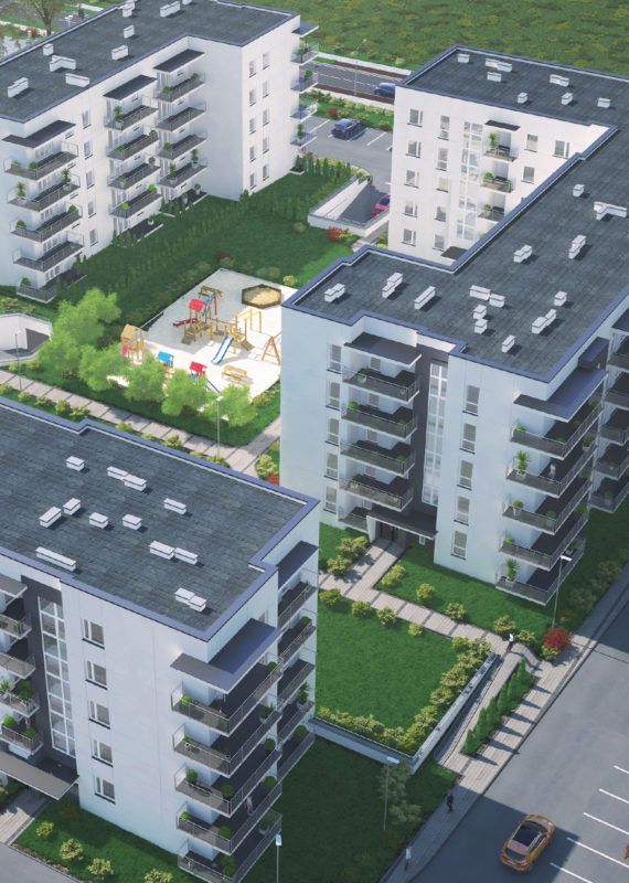 BUDYNKI WIELORODZINNE PRZY ULICY TABORTOWSKIEGO 1, 5 I 3 W GRAJEWIE