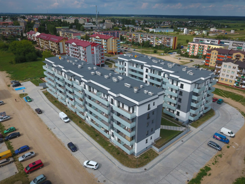 Ełk Nowe Miasto zdjęcie dron
