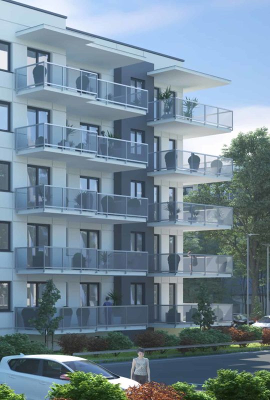 mieszkania w Ełku - Nowe Miasto ul. Komorowskiego 16