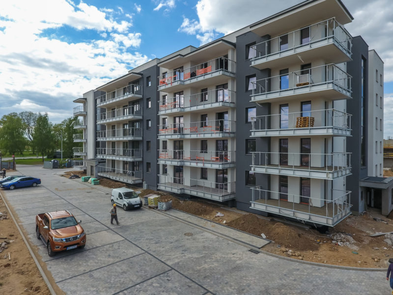 Nowe Miasto Bora Komorowskiego 14 w Ełku, maj 2019