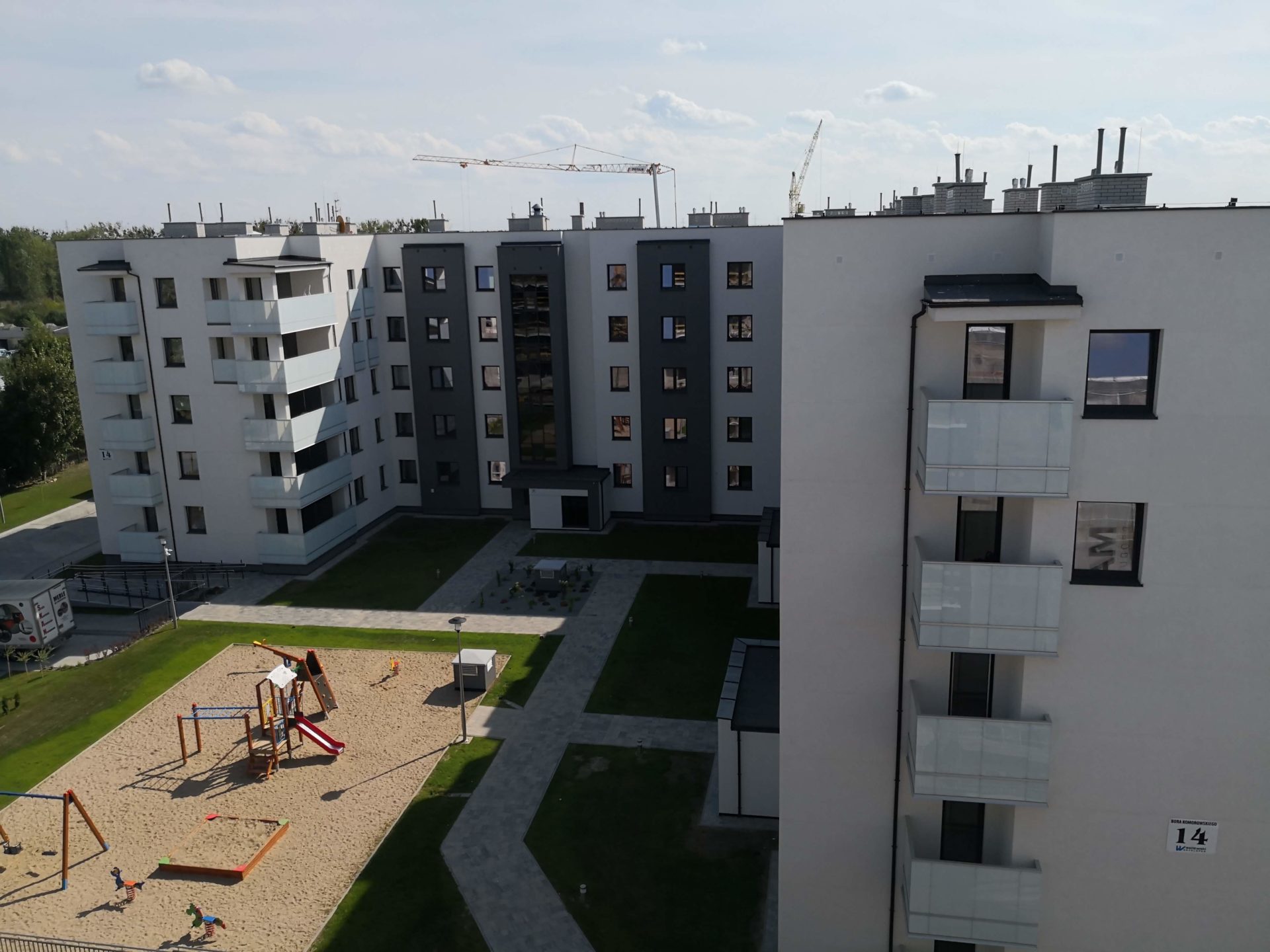 Bora Komorowskiego 14 w Ełku (Budynek E) - oddany do użytku w lipcu 2019
