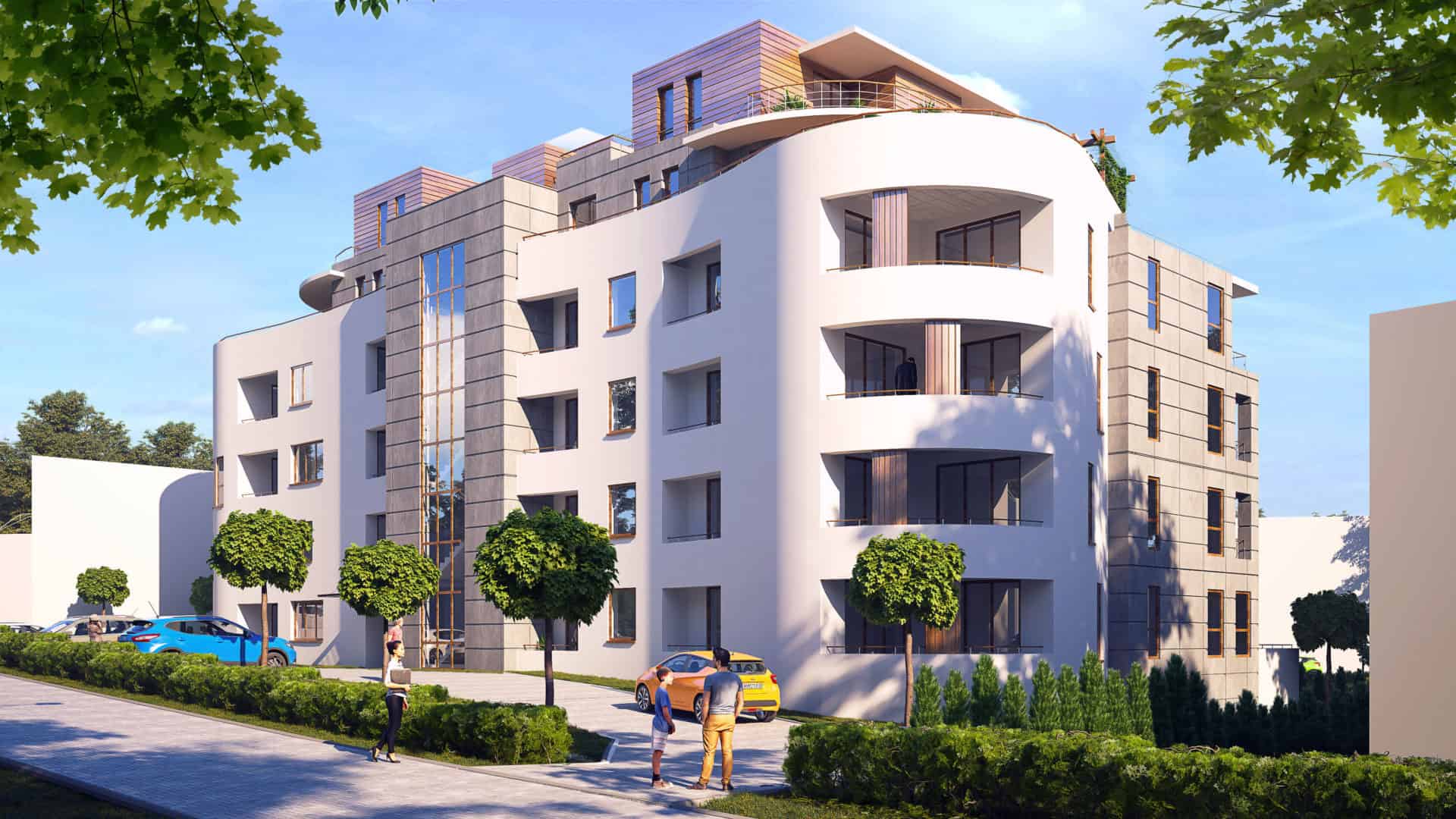 Apartamenty Baczyńskiego w Ełku - wizualizacja