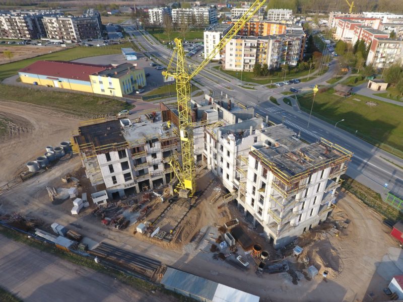 Budowa mieszkań na Nila w Ełk